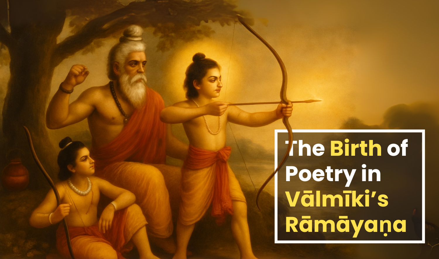 The Poetic Ecstasy of Sage Vālmīki’s Rāmāyaṇa