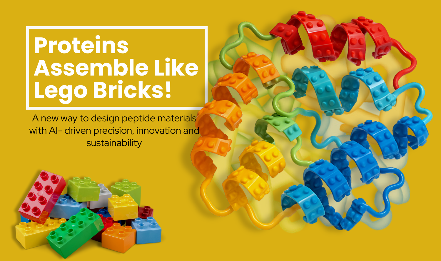 Proteins Assemble Like Lego Bricks!