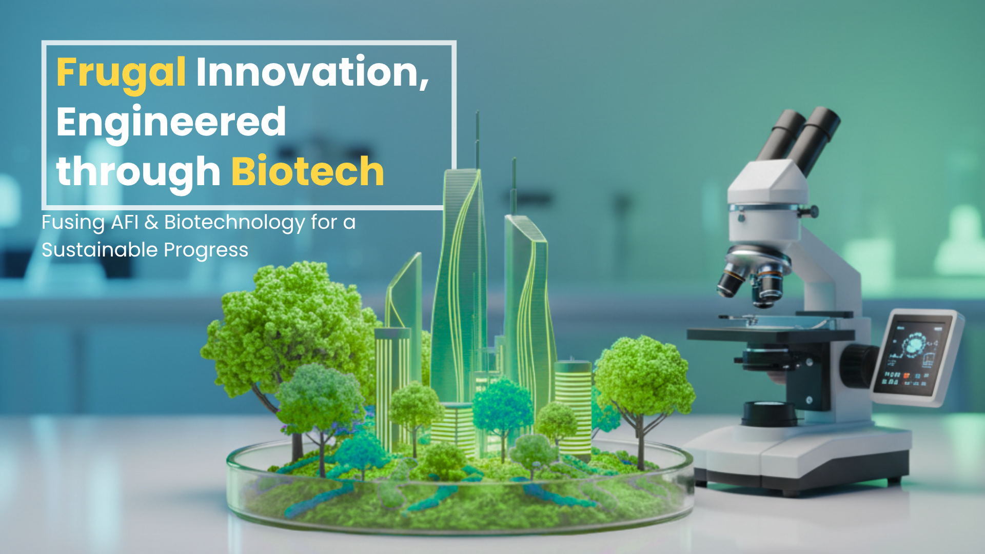 Biotechnology Going Advanced Frugal