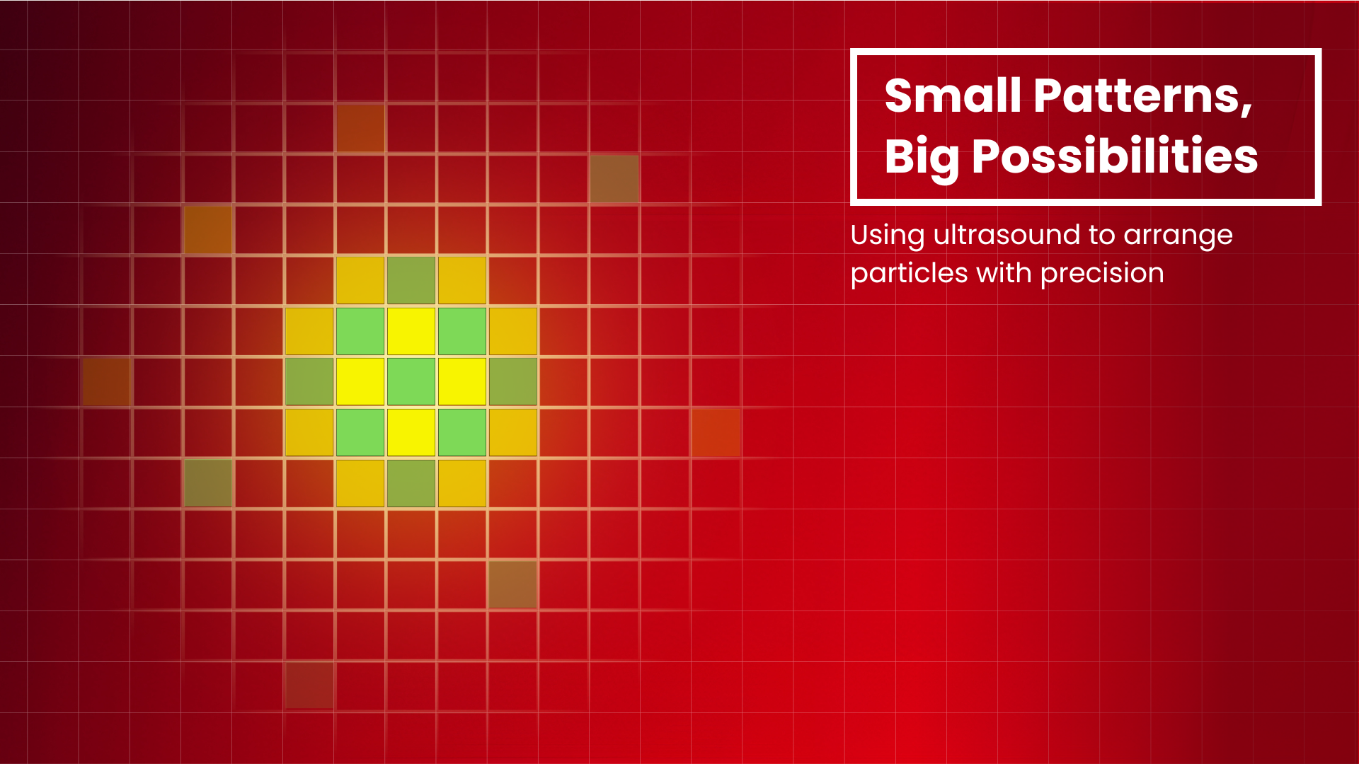 Small Patterns, Big Possibilities